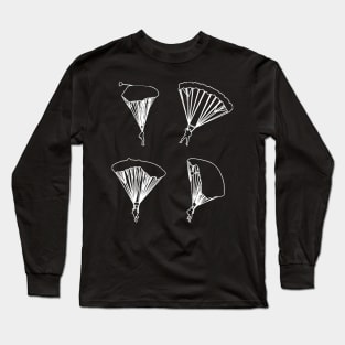 Paragliding Airborne Parachute Long Sleeve T-Shirt